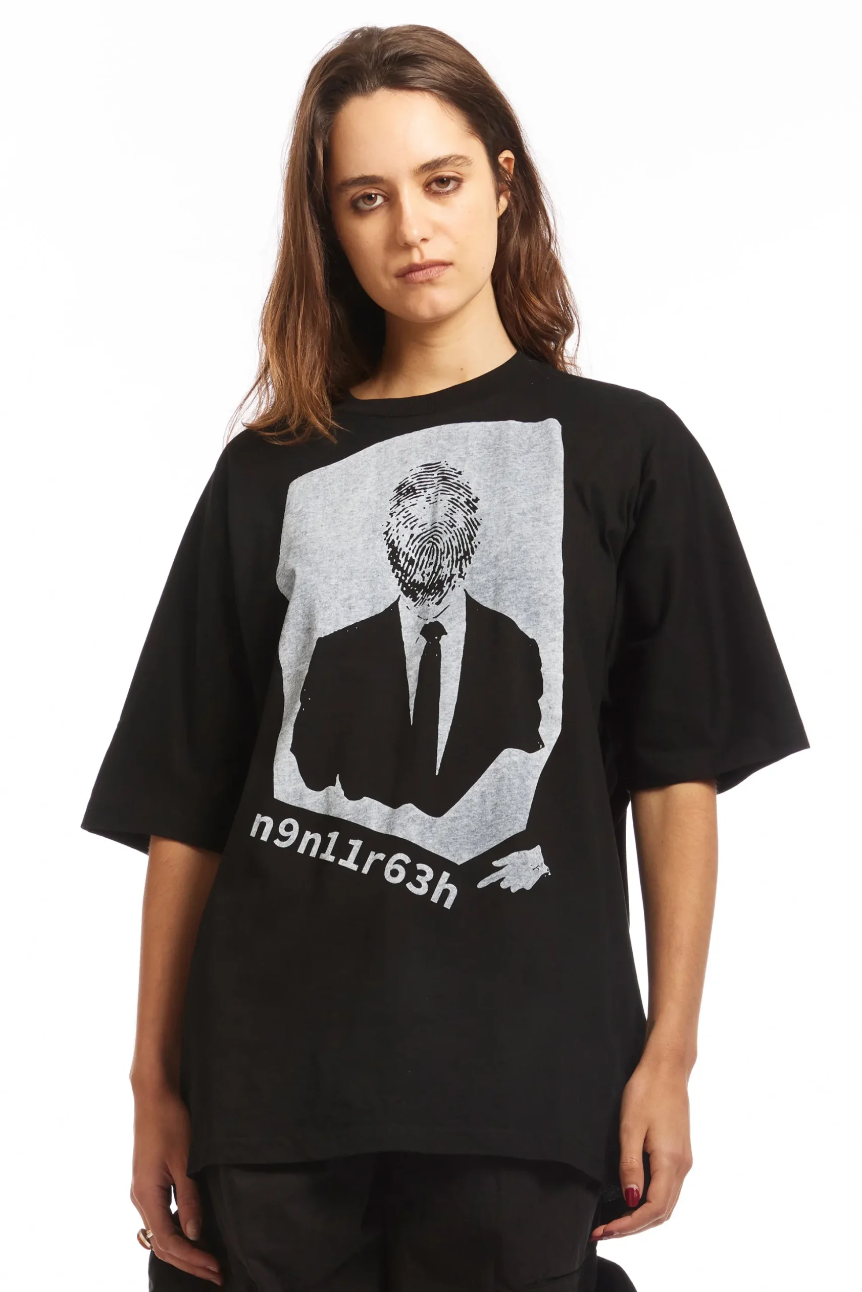 AGENT MONO SEAM S/S TEE BLACK