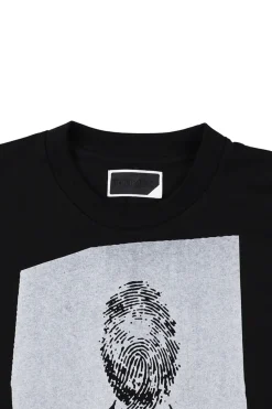 AGENT MONO SEAM S/S TEE BLACK