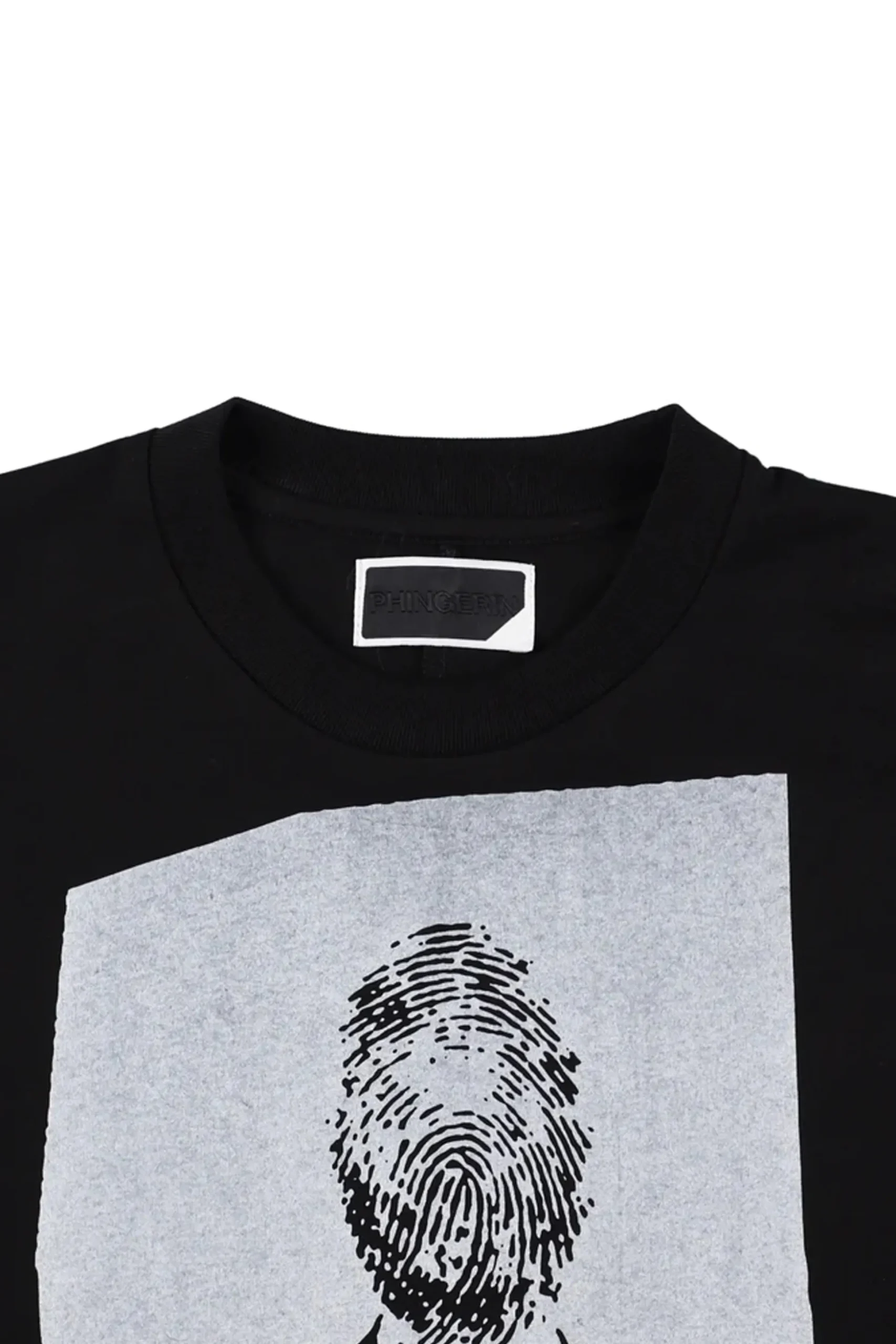 AGENT MONO SEAM S/S TEE BLACK