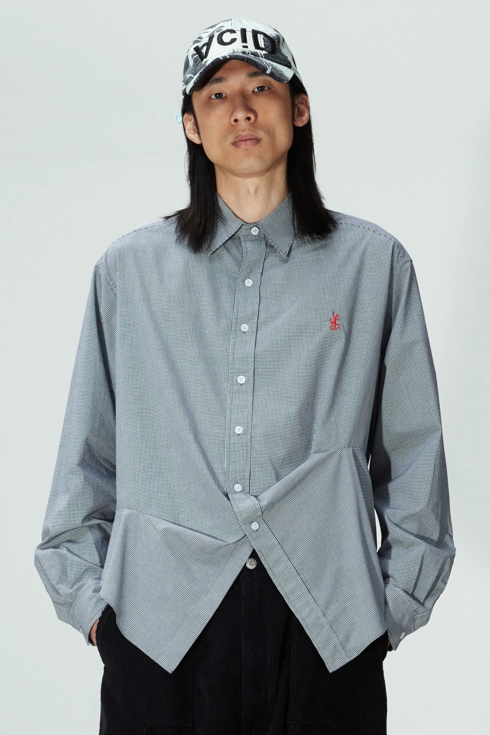 AMNESIA TUCKED SHIRT