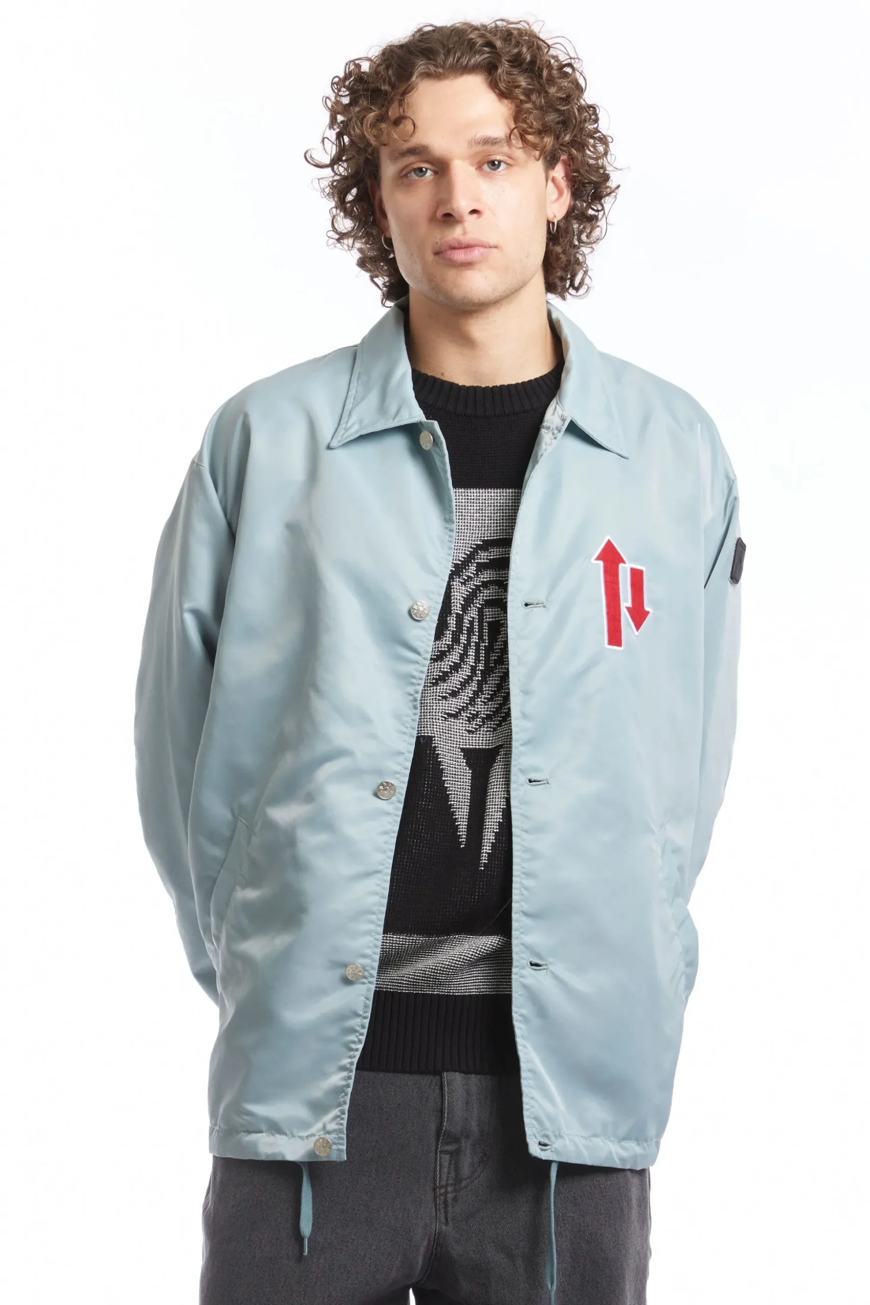 ARROW COACH JACKET GREY