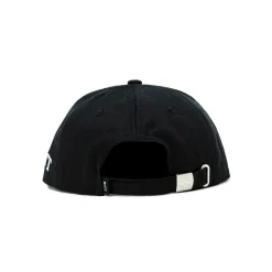 B Logo 6-Panel Cap Black