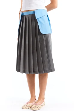BLUE COLLAR SKIRT