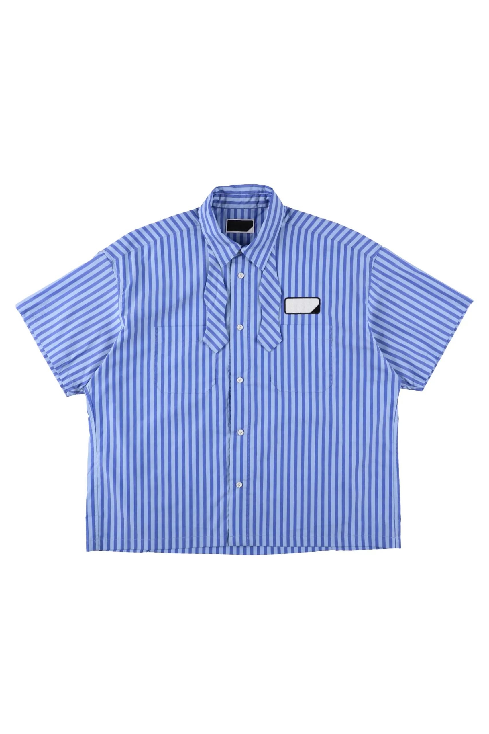 BOWTIE WORKSHIRT BLUE STRIPE
