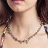 CELESTIAL ORBS BALL AND CHAIN NECKLACE