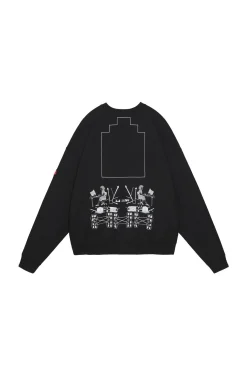 CHANNEL ENCODING CREW NECK
