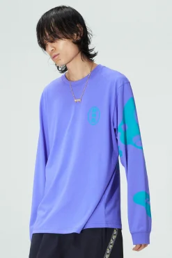 CONTACT LS TEE PURPLE HAZE