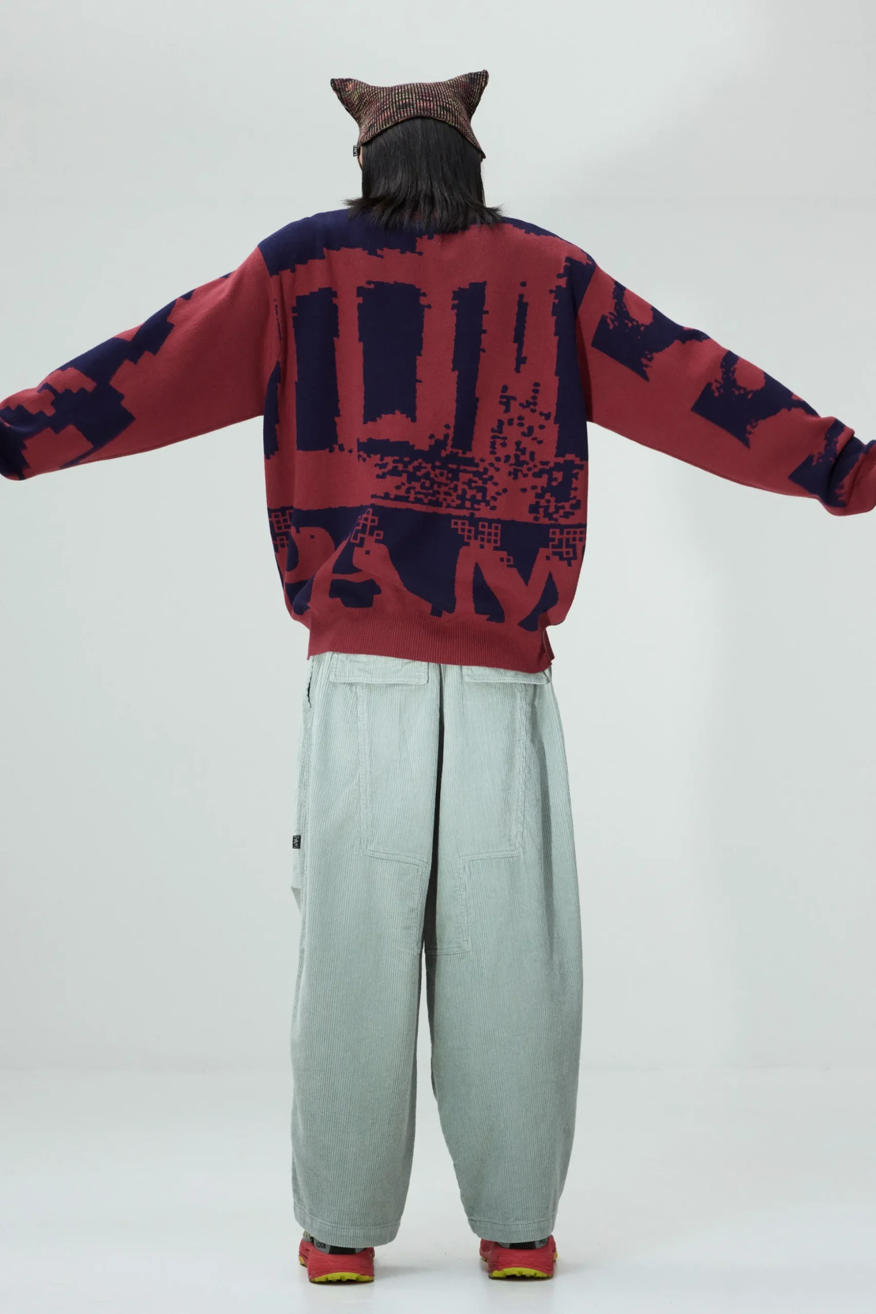 CORDUROY PONDERING PANT SKY GREY