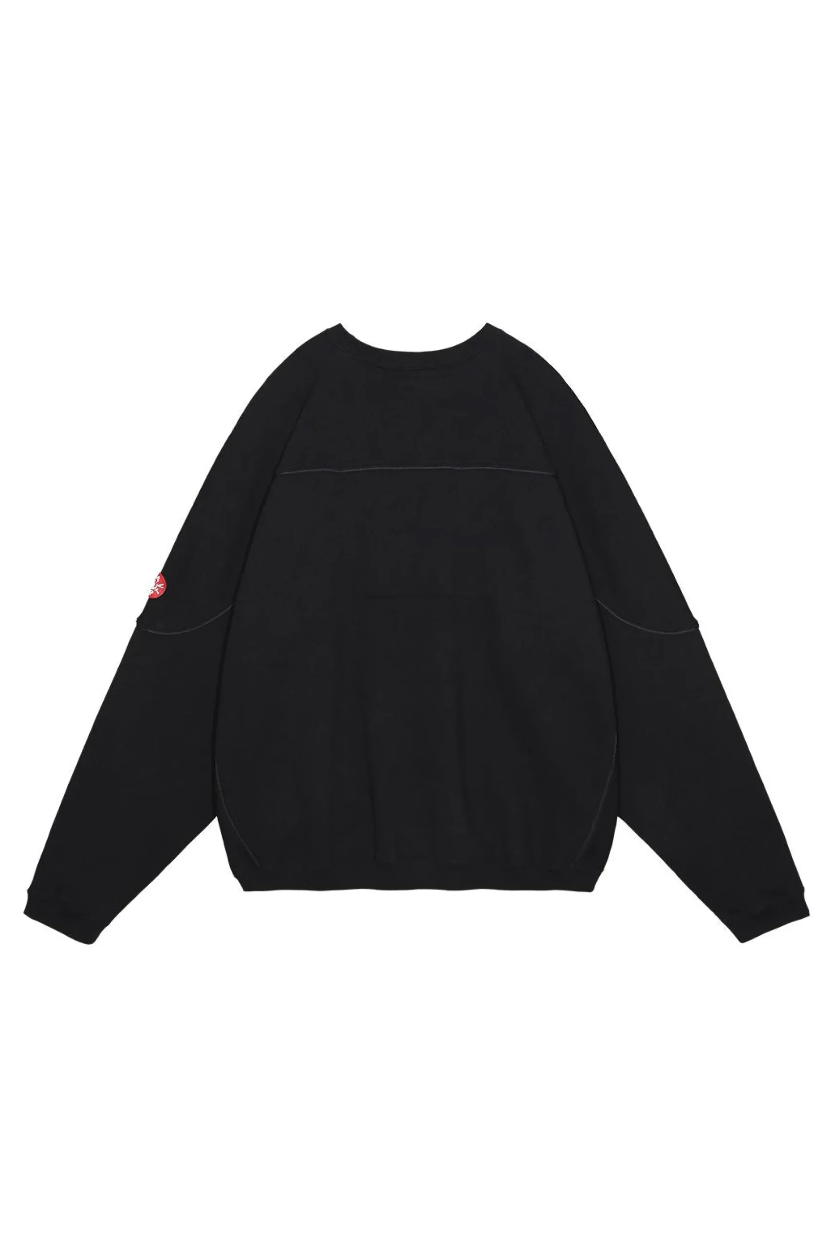 COTTON TRACK CREW NECK