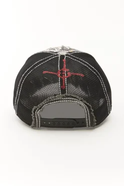 DOUBLE SEAHORSE MESH HAT