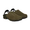 Fedaia Sandal Slide Olive Black