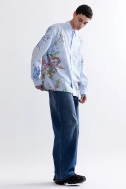 FRACTAL STRIPE SHIRT - COCO STAR