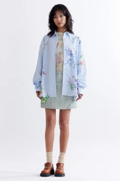 FRACTAL STRIPE SHIRT - COCO STAR