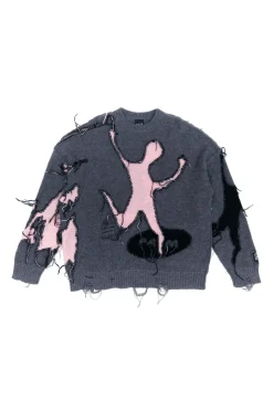 FREEDOM DISTRESSED KNIT