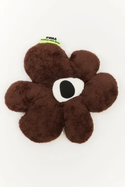 GESTURES SOFT PILLOW - BROWN
