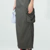 GHOST CARGO MAXI SKIRT