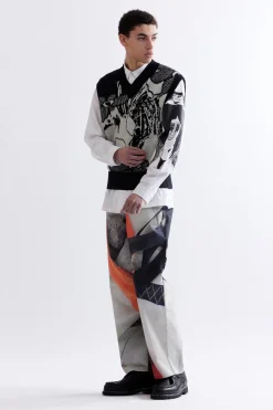 GRANITE AOP CINO TROUSER