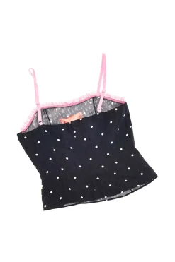 HEAVY HEART SPOTS SATIN TANK