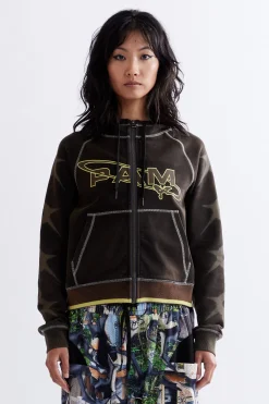 JADE RABBIT HOODED ZIP THRU