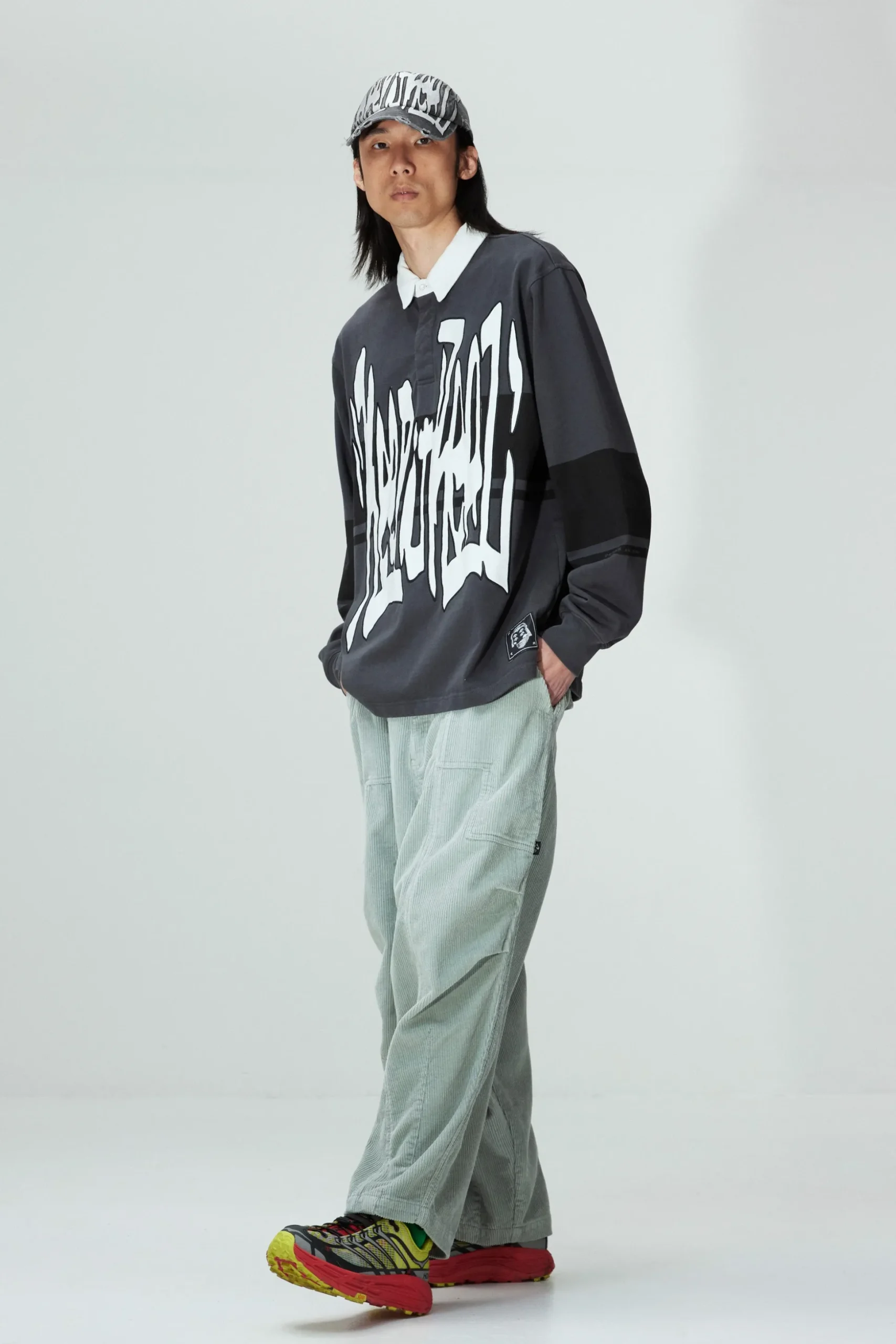 KIR COLLARED RUGBY TOP