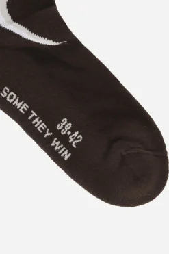 Knee High Socks Brown