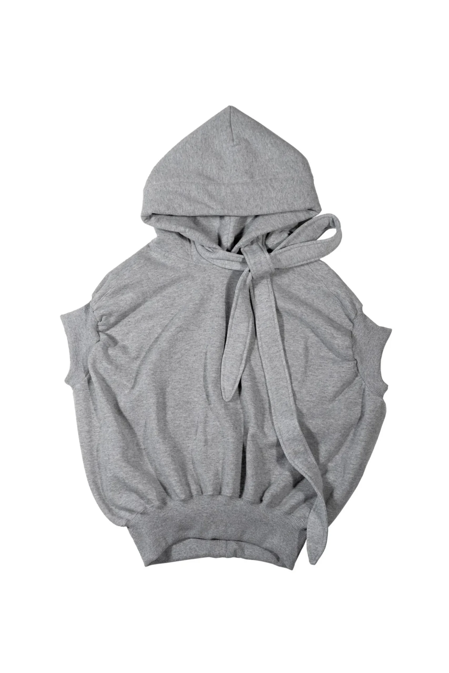 LONG STRAP CROPPED HOODIE