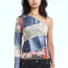 MARTINE SYMS - SELFIE SCROLL STRETCH TOP