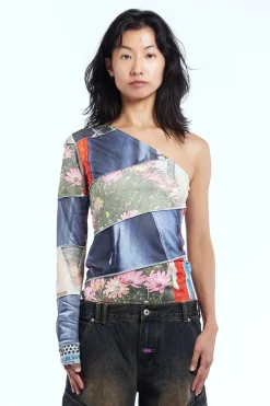 MARTINE SYMS - SELFIE SCROLL STRETCH TOP