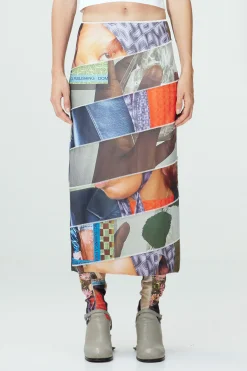 MARTINE SYMS - SELFIE SCROLL STRETCH SKIRT