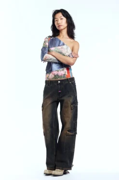 MARTINE SYMS - SELFIE SCROLL STRETCH TOP