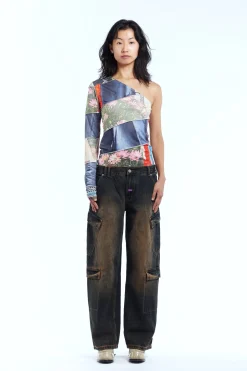 MARTINE SYMS - SELFIE SCROLL STRETCH TOP