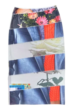MARTINE SYMS - SELFIE SCROLL STRETCH SKIRT