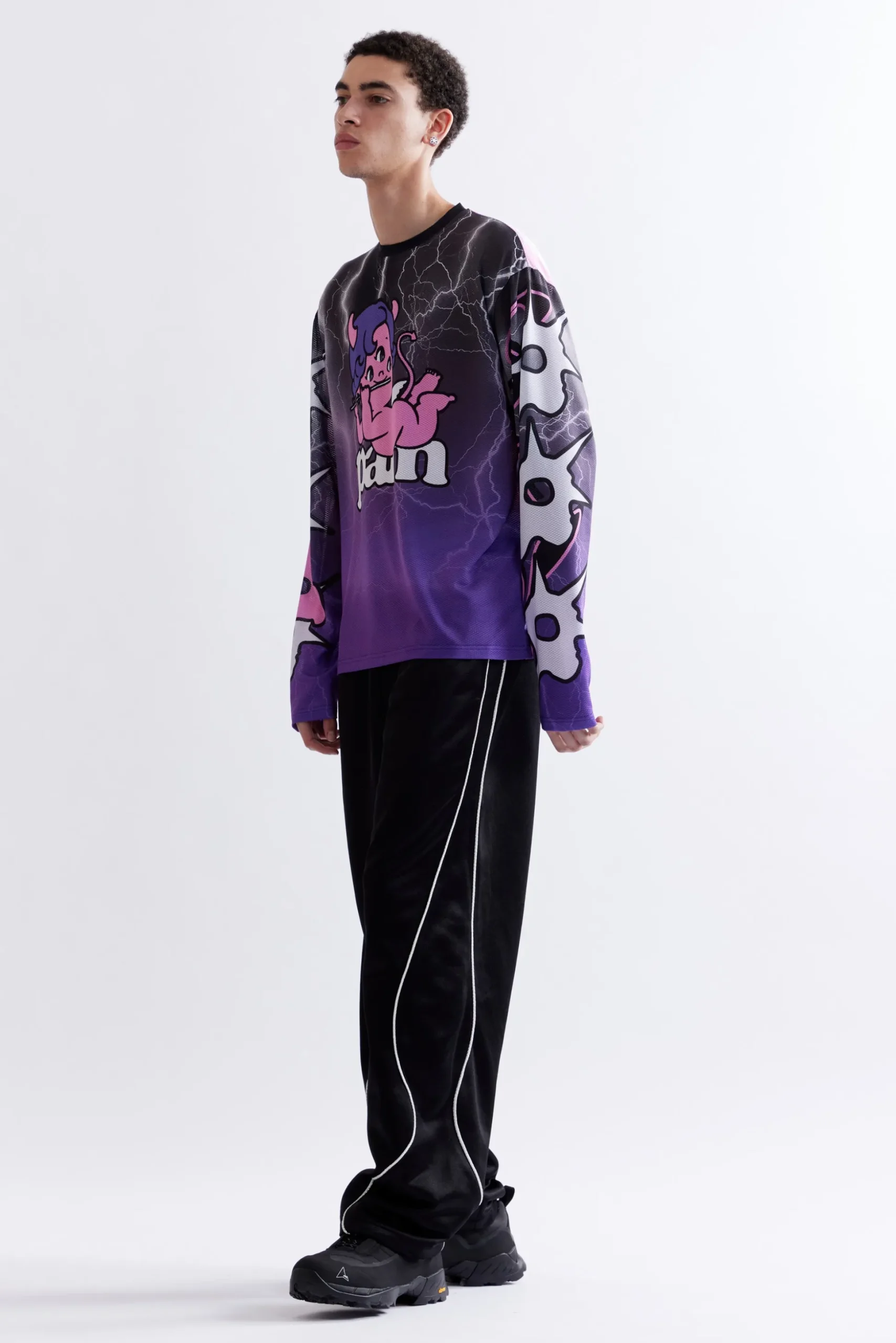 MIRAGE TRACK PANT - BLACK