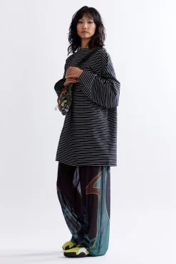 MOON MAIDEN STRIPE DRESS