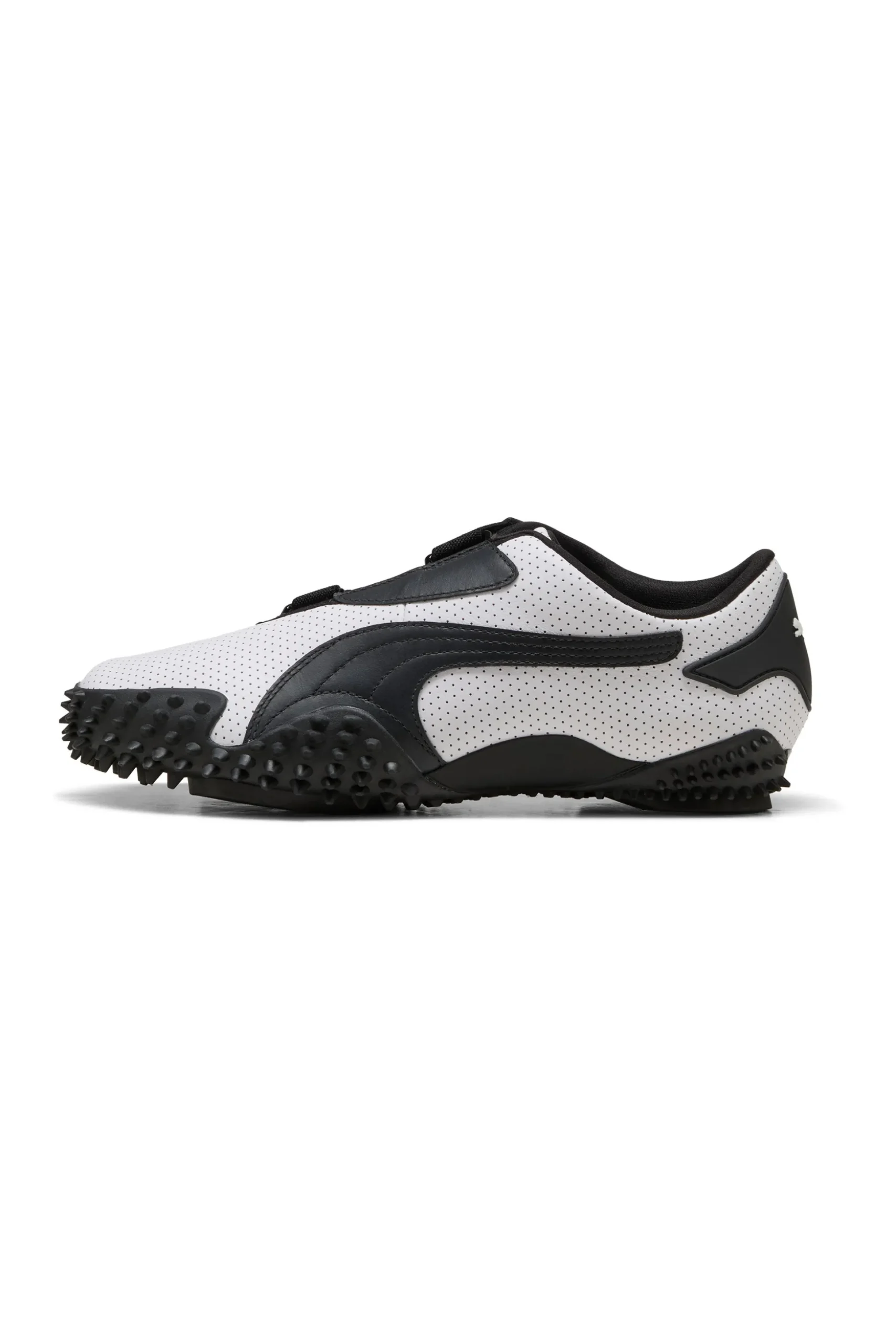 Mostro Perforated - White / Black