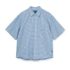 Multi Check S/S Shirt Light Blue