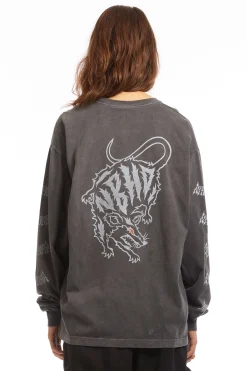 NH LONG SLEEVE TEE LS-4 BLACK