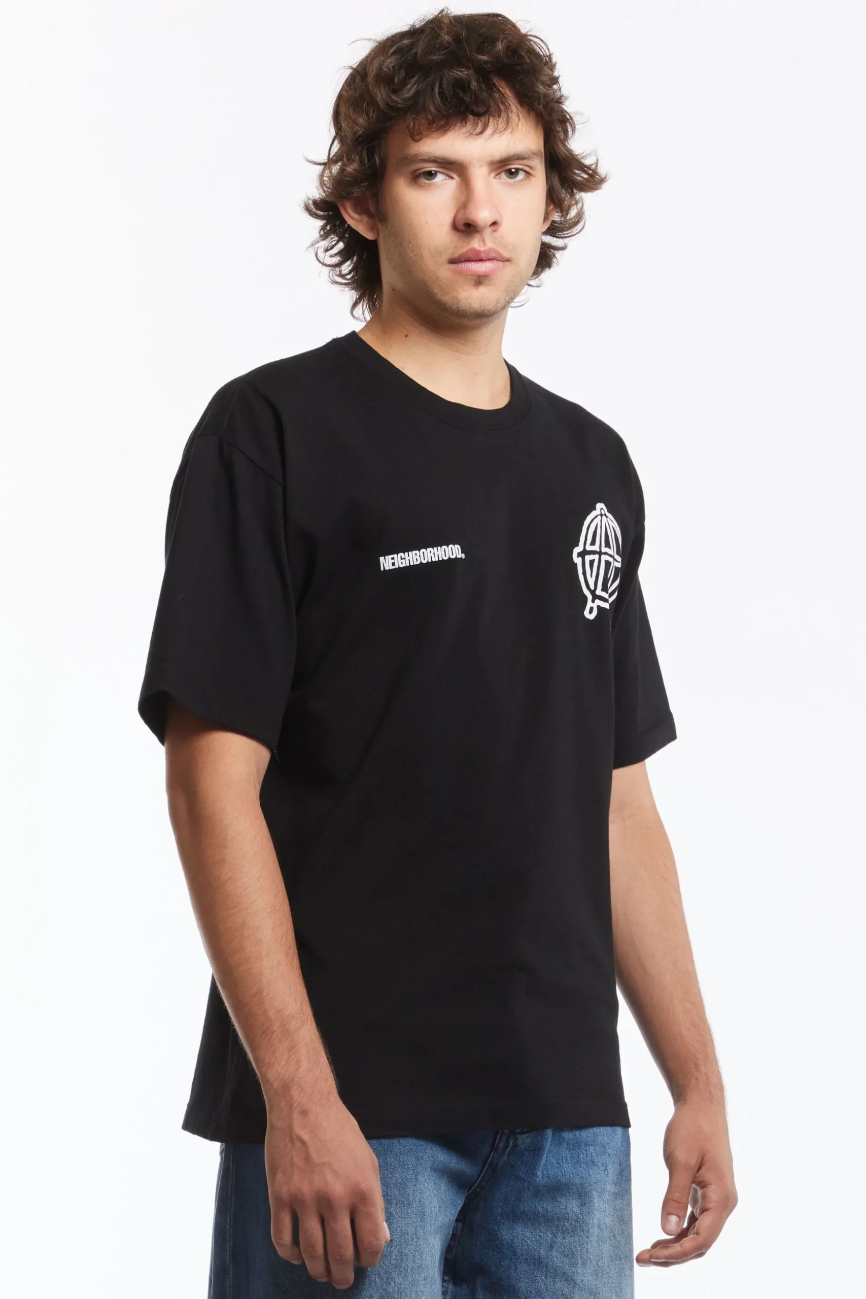 NH X ANARCHIC ADJUSTMENT . TEE SS-1 BLACK