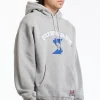 NH X SUBWARE . HOODED SWEATSHIRT GREY