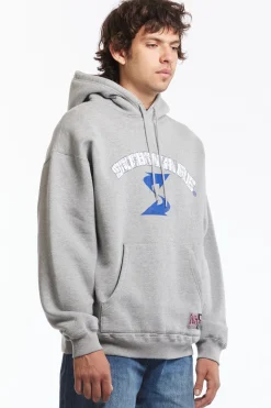 NH X SUBWARE . HOODED SWEATSHIRT GREY