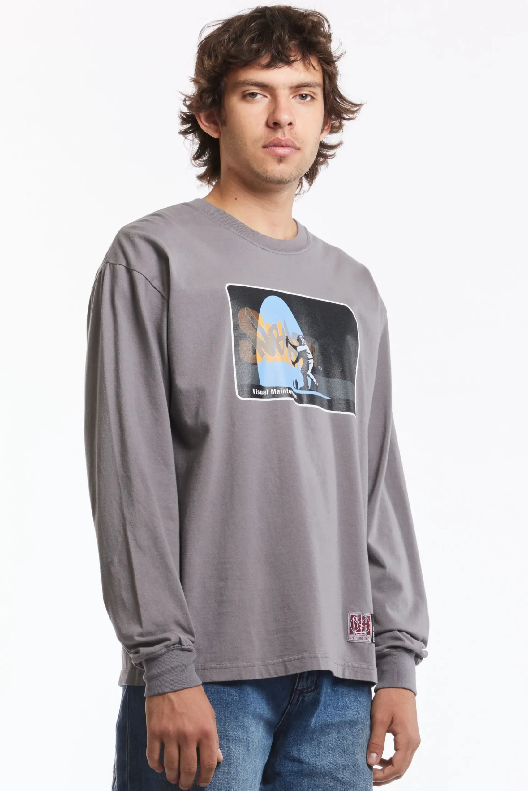 NH X SUBWARE . TEE LS-1 GREY