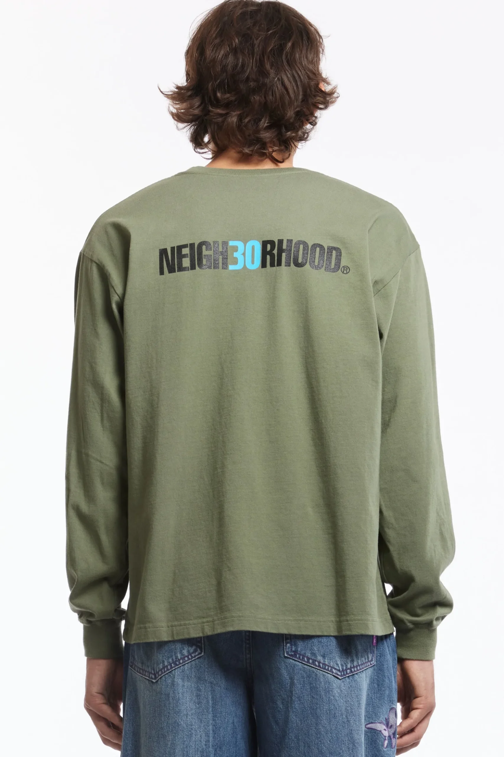 NH X SUBWARE . TEE LS-1 OLIVE DRAB