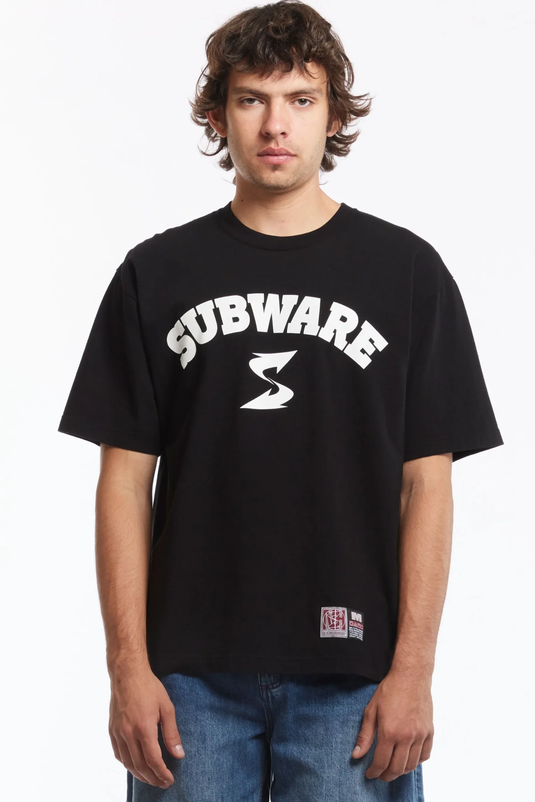 NH X SUBWARE . TEE SS-3 BLACK