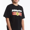 NH X SUBWARE . TEE SS-1 BLACK