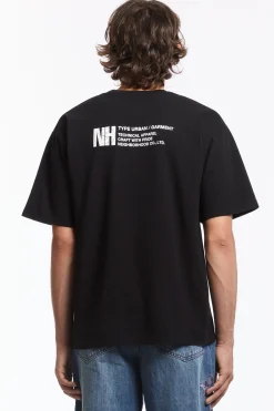 NH X SUBWARE . TEE SS-3 BLACK