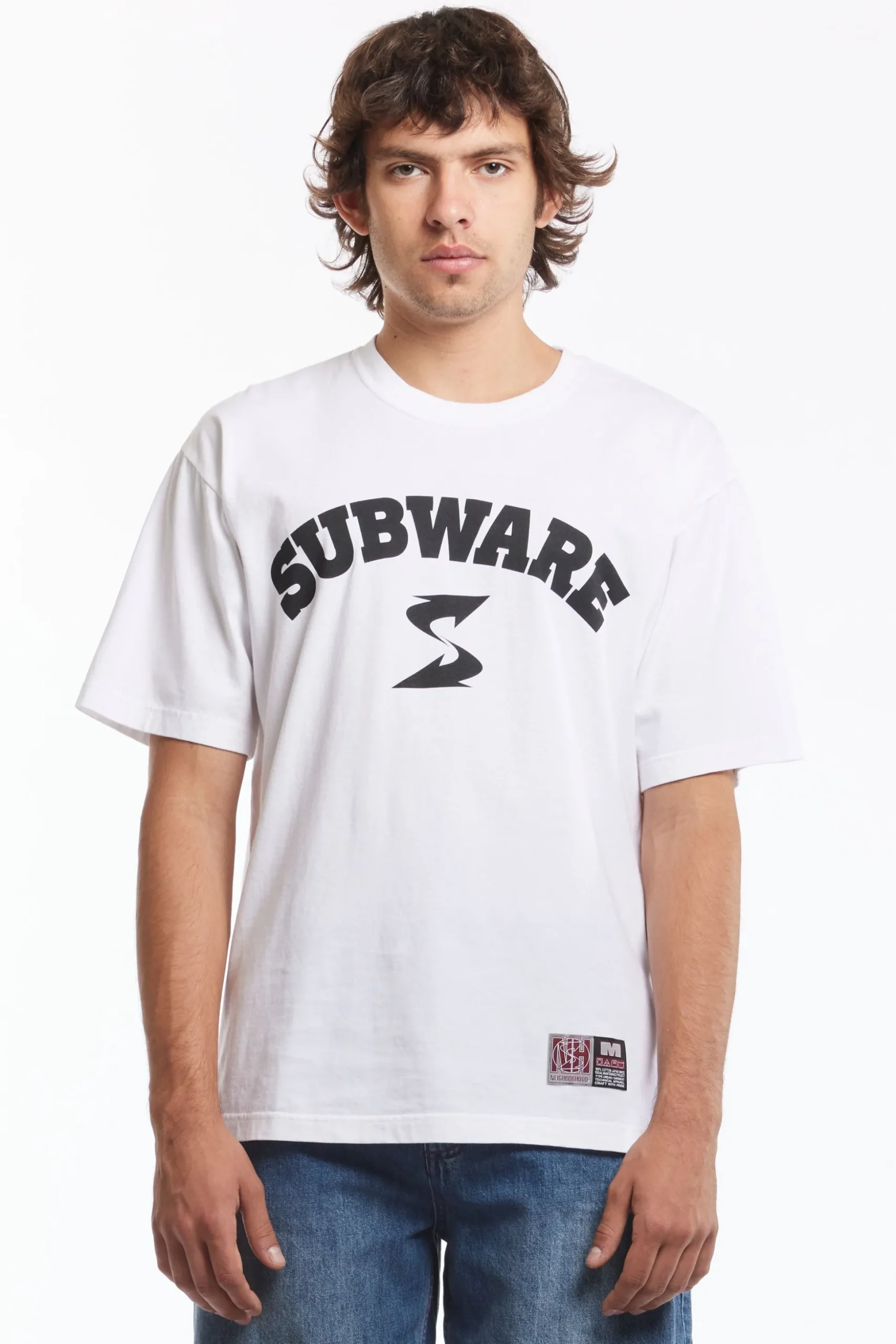 NH X SUBWARE . TEE SS-3 WHITE