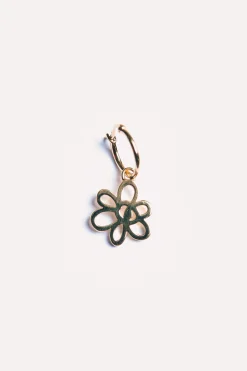 OUTLINE GESTURE EARRING - GOLD