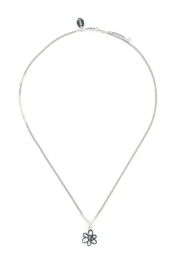 OUTLINE GESTURES NECKLACE - SILVER