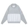 OVERDYE COLLARED LIGHT CREW NECK