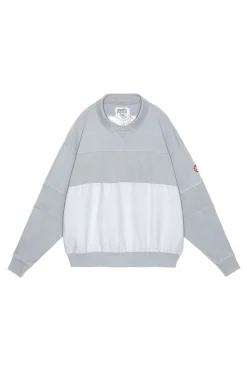 OVERDYE COLLARED LIGHT CREW NECK